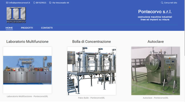 Pontecorvosrl.it - Setteweb.it - Portfolio Web