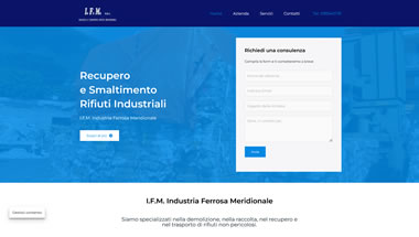 IFM Industria Ferrosa Meridionale - Setteweb.it Portfolio Sito Web Wordpress 7Web-2023_small